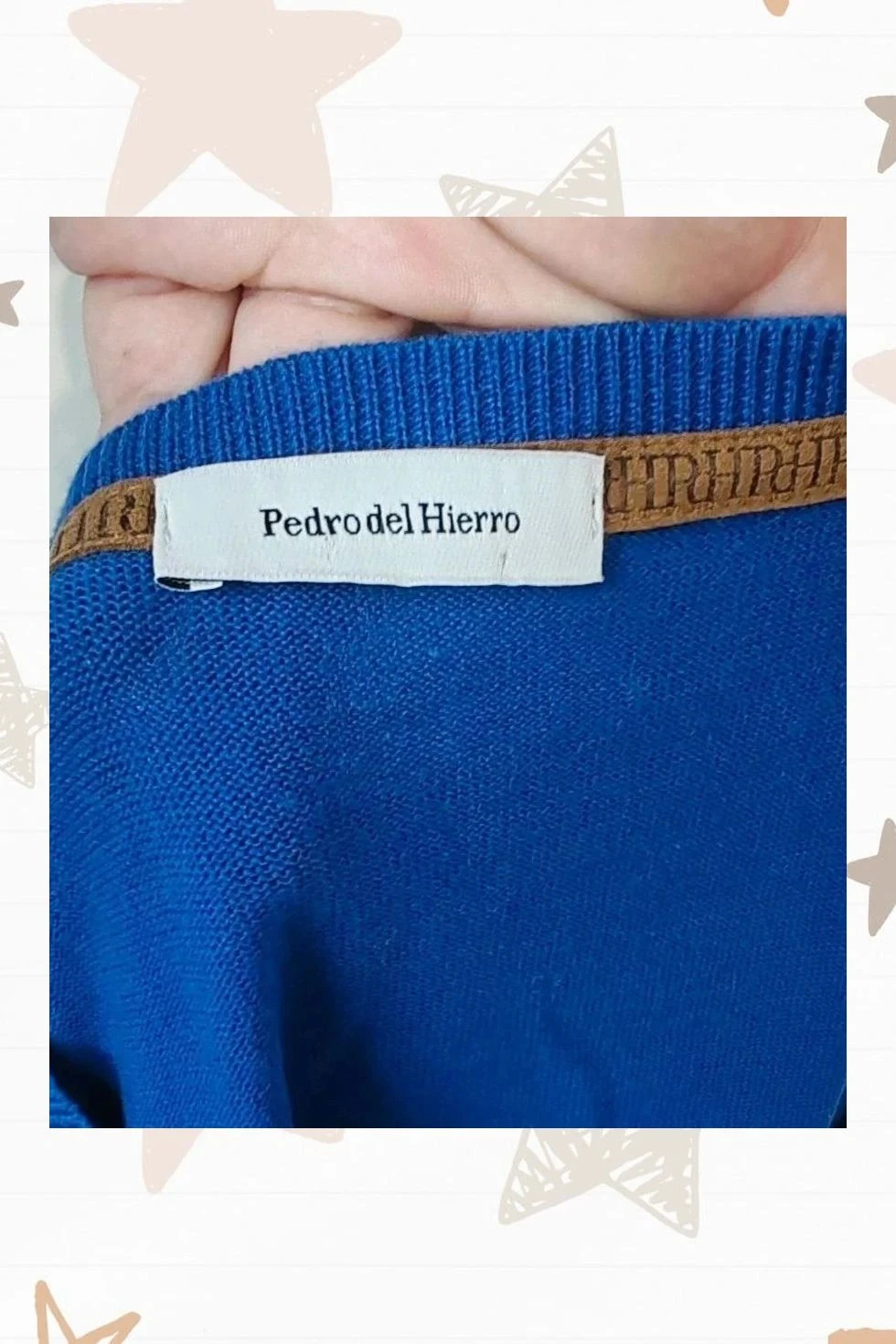 Jersey fino cuello pico Pedro del Hierro – photo 5